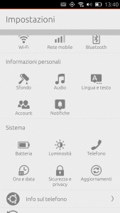 ubuntu_phone impostazioni